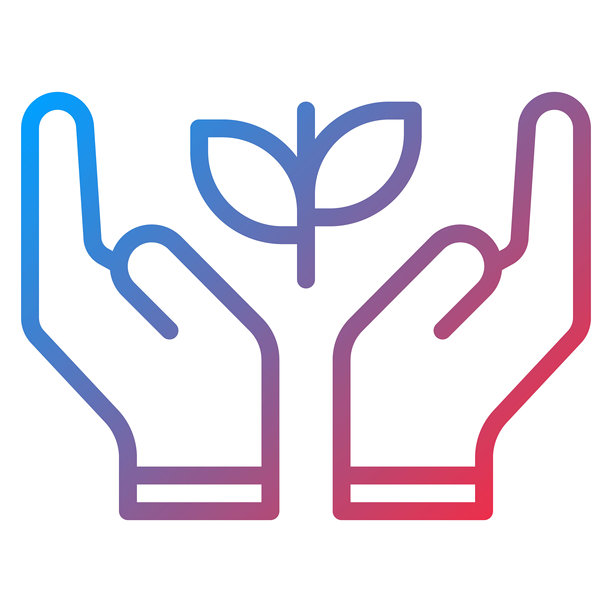 社区花园矢量图标图片下载