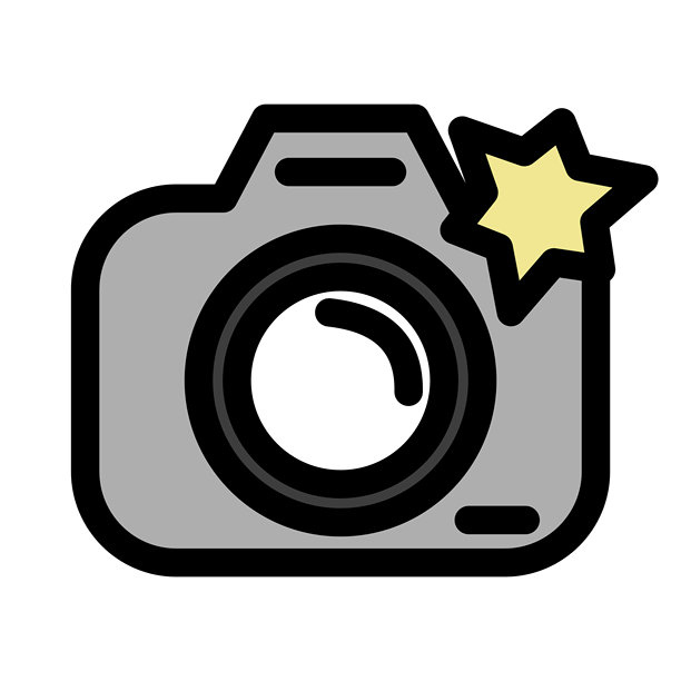 相机闪光灯图标 - 摄影工作室照片设备符号图片下载