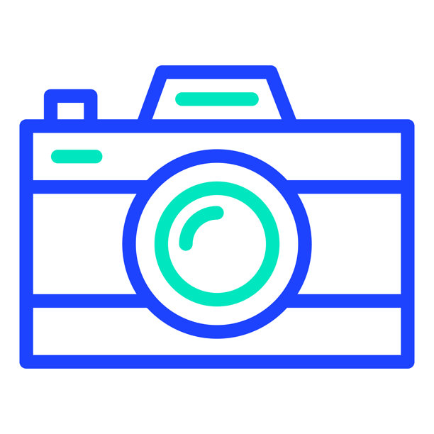 相机矢量图标设计插画图片下载