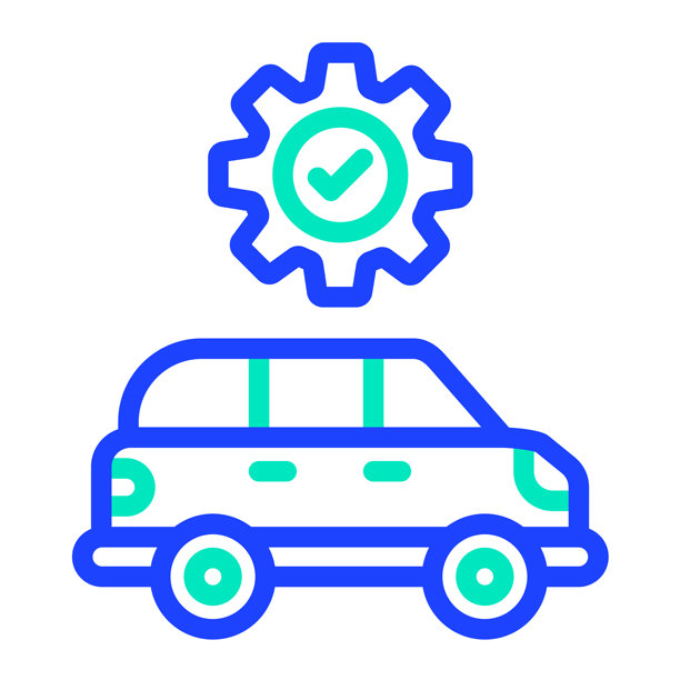汽车服务矢量图标设计插画图片下载