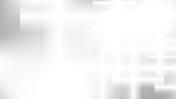 抽象几何黑白灰背景，发光矩形图案，科技模板。矢量图，插画。图片下载