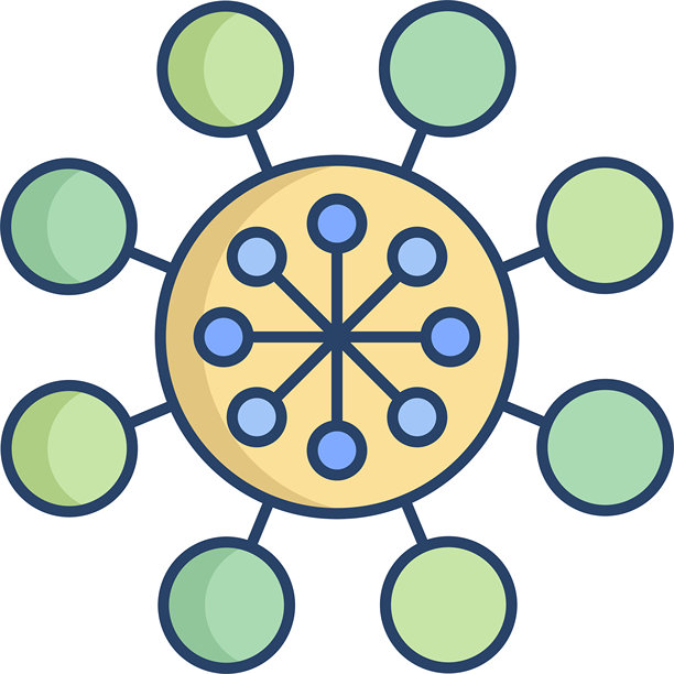 深度学习线性配色图标设计图片下载