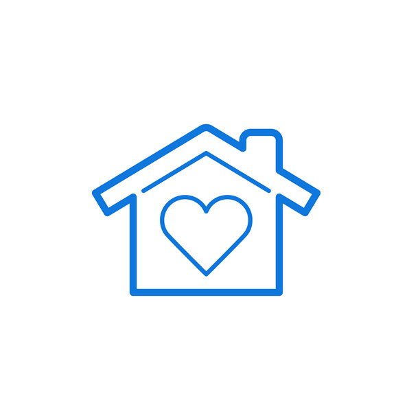 爱心家园图标图片下载