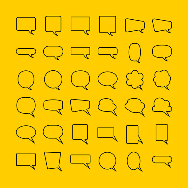 气泡图标图片下载