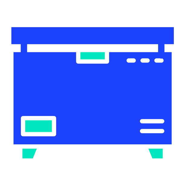 冰箱矢量图标设计插画图片下载