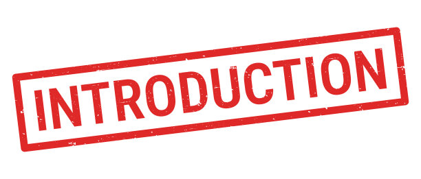 简介 - 白色背景上的红色橡皮图章图片下载