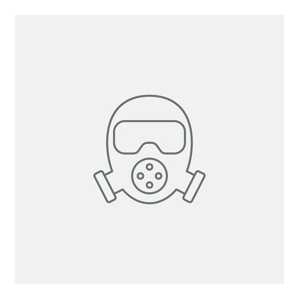 防毒面具图标图片下载