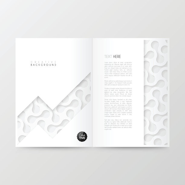 杂志模板布局、宣传册、封面设计、商务年度报告、宣传单图片下载