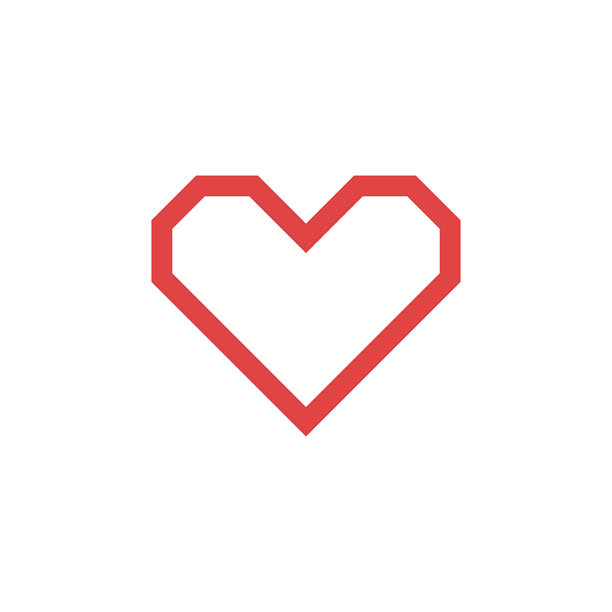 心形图标，爱心概念图片下载