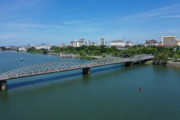 越南河流航拍照片图片下载