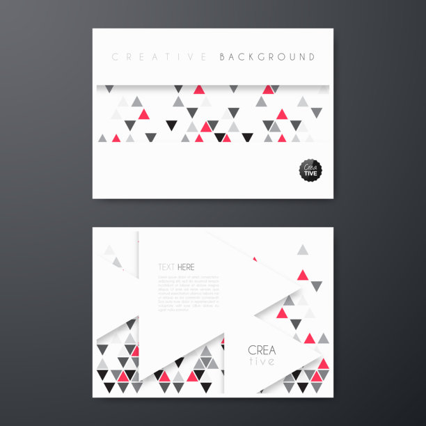 宣传册模板布局，封面设计，商业年度报告，传单，杂志图片下载