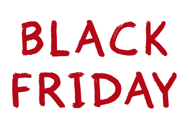 黑色星期五艺术字 手写词 现代毛笔书法 适用于营销广告、印刷品、网页、横幅、海报、传单的模板 墨水插画图片下载