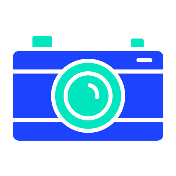 相机矢量图标设计插画图片下载