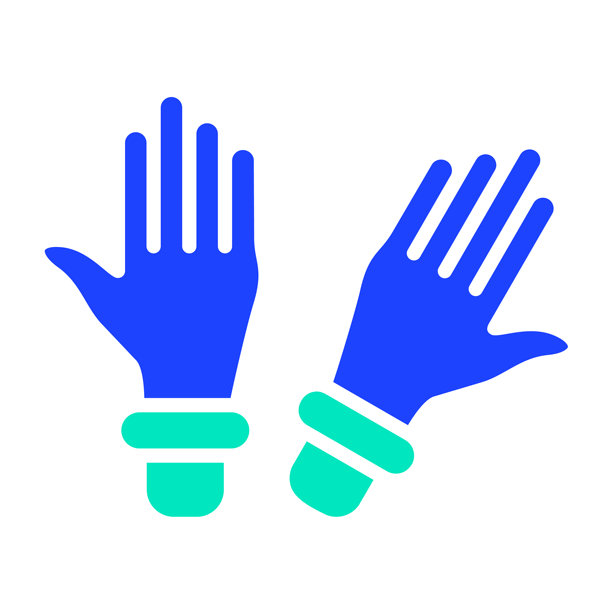 手套矢量图图标设计插画图片下载