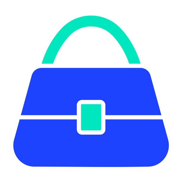 手提包矢量图标设计插画图片下载