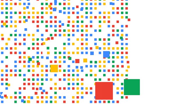 抽象背景，彩色方块，马赛克，像素，扁平化，3D插画图片下载