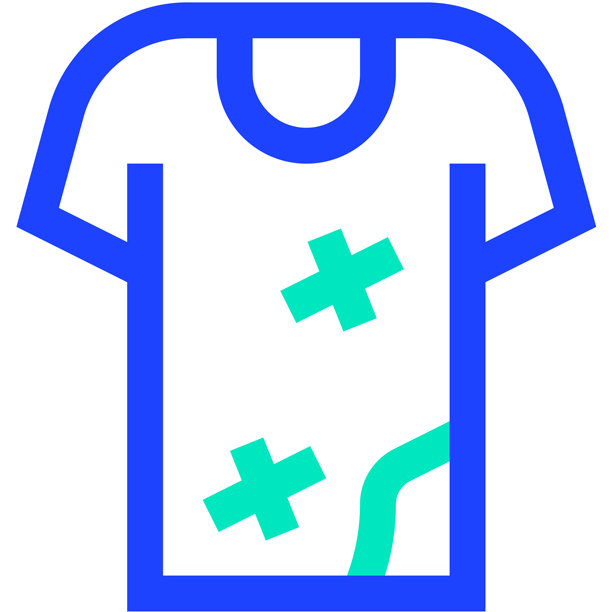 脏衣服矢量图标设计插画图片下载