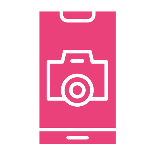 相机矢量图标设计插画图片下载