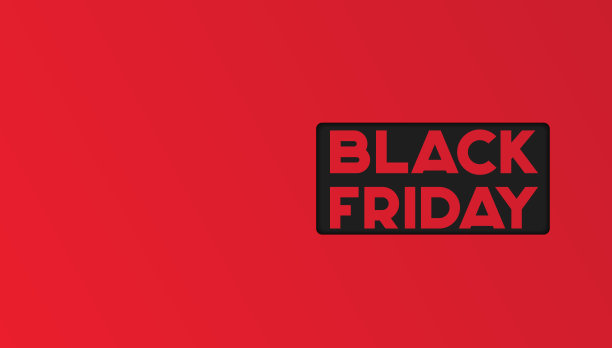 黑色星期五横幅模板，留有复制空间。矢量图图片下载