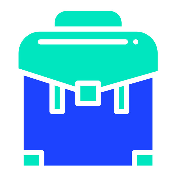 商务包矢量图标设计插画图片下载