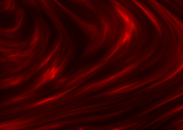 唯美的抽象奇幻空间，带有分形纹理的深色背景，3D插画图片下载