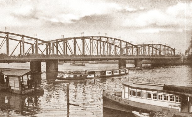 日本东京两国桥老照片 - 1924-1927图片下载