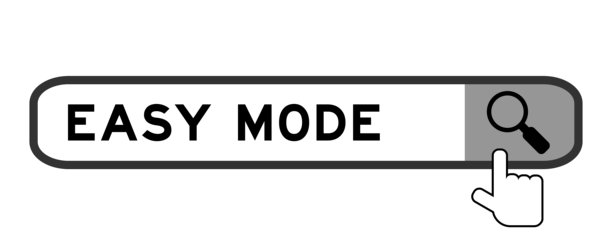 搜索横幅，文字采用简易模式，手放在放大镜图标上，背景为白色图片下载