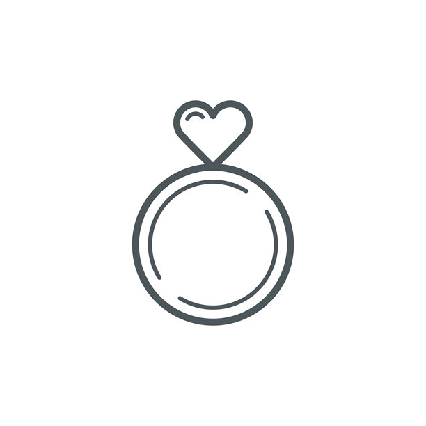 结婚戒指图标图片下载