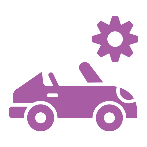 汽车服务矢量图标设计插画图片下载