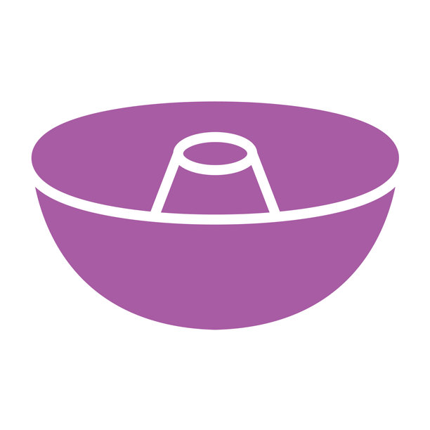 蛋糕模具矢量图标设计插画图片下载