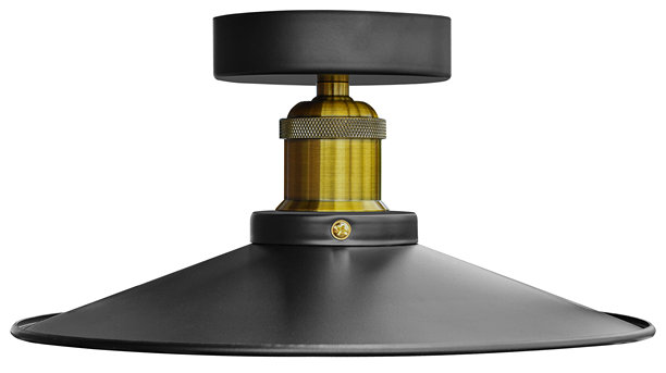 黑色复古吊灯样机，孤立在白色背景上，带有剪裁路径图片下载