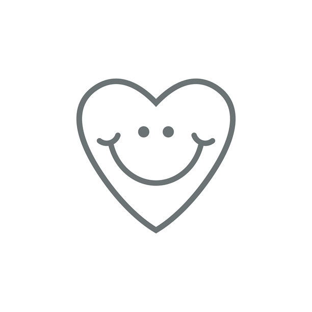 不同心情的心形表情符号图标图片下载