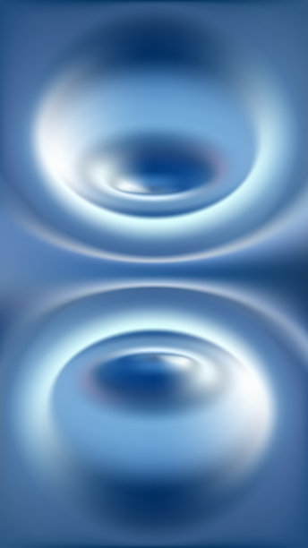 浅蓝色背景。3D柔和渐变手机壁纸图片下载