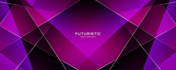 3D品红色抽象背景，在黑暗空间中重叠，带有聚合物线条效果装饰。现代平面设计元素，剪纸风格概念，适用于网页横幅、海报、艺术、传单、卡片或宣传册封面图片下载