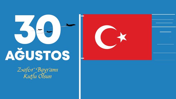 8月30日土耳其胜利日贺卡图片下载
