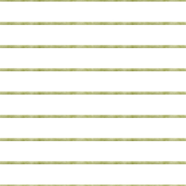 绿色新年条纹、线条的无缝图案。手绘水彩插画，背景分离。用于纺织品、面料、包装、服装、印刷、圣诞节的几何印花。图片下载