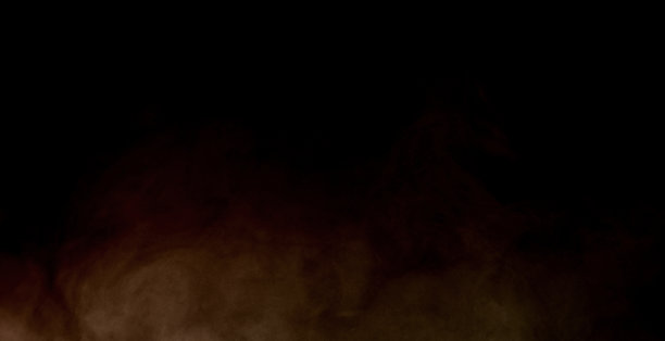 逼真的棕色尘埃云，孤立在黑色背景上，非常适合照片编辑、爆炸效果、数字艺术和电影叠加。高分辨率的尘埃纹理，是创意视觉设计的理想选择。图片下载