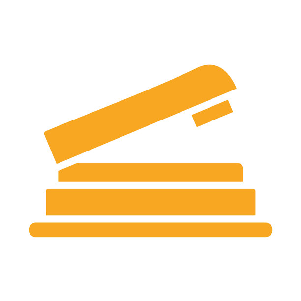 订书机矢量图标设计插画图片下载