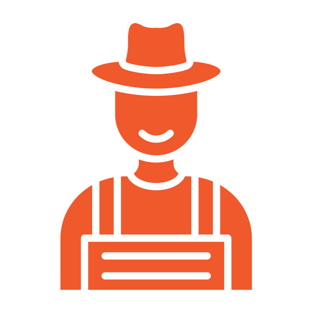 农民矢量图标设计插画设计图设计图设计图片下载