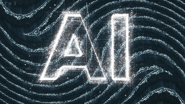 概念插画：人工智能通过智能加密，保障在线交易安全，识别网络钓鱼企图，并防止数据泄露，从而提升网络安全。图片下载