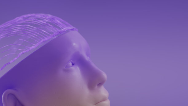 人工智能、深度学习与心理健康概念图片下载