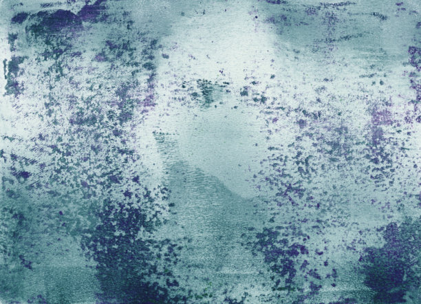 抽象的蓝色手绘背景，带有做旧效果图片下载