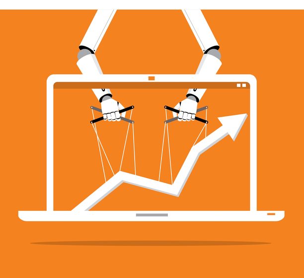 操纵者 - 股票市场 - 笔记本电脑图片下载