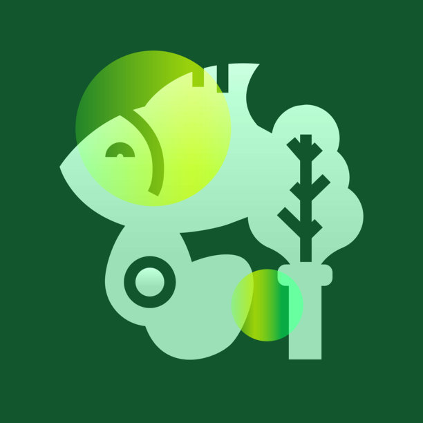 玻璃拟态插画，透明模糊元素。图片下载