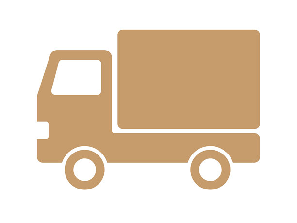 卡车剪影图标插画图片下载