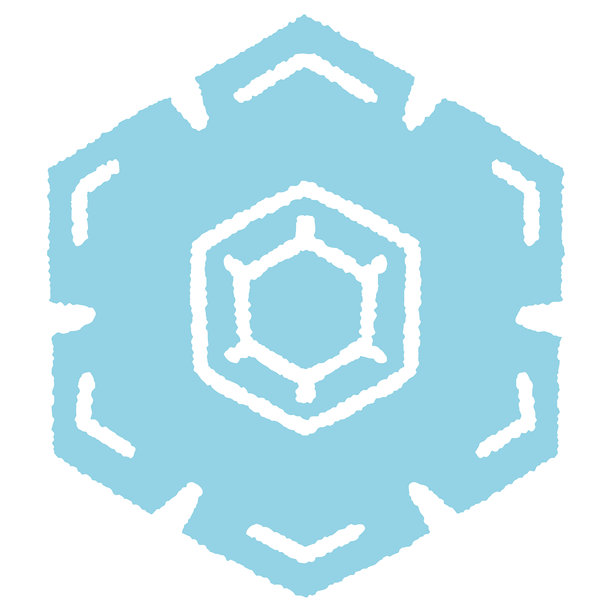 手绘雪花透明背景素材图片下载