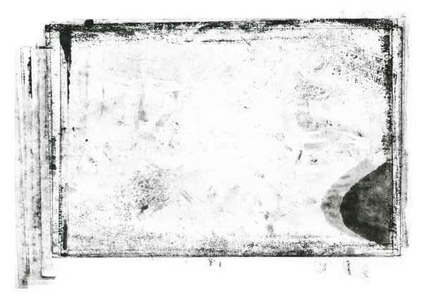 复古纹理边框，印刷边框。留有文字或图像空间的印刷品。孤立在白色背景上图片下载