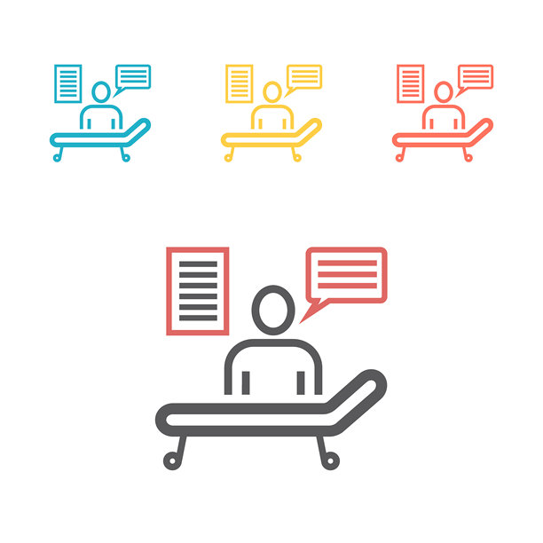 矢量细线图标，沙发图片。用于网页图形的矢量标志。图片下载