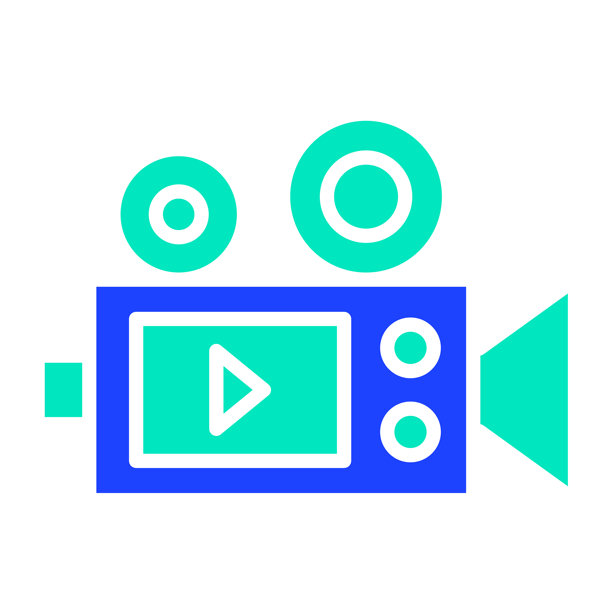 相机记录矢量图标设计插画图片下载