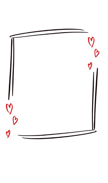 帧图案，黑色，空白银行，爱心形状，红粉色，线条元素，标志，符号，快乐情人节，婚礼，图片，照片，快乐情人节，相框边框，14，十四号图片下载
